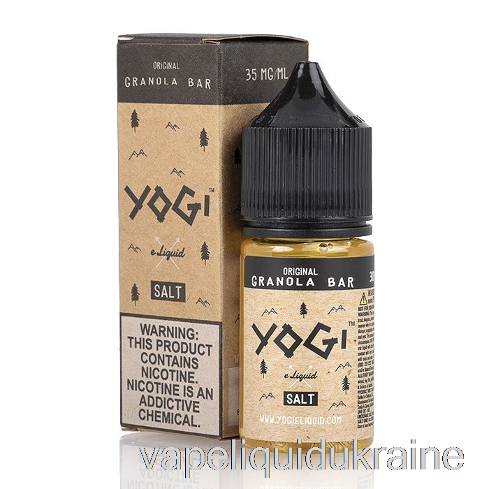 Vape Ukraine Original Granola Bar - Yogi Salts E-Liquid - 30mL 35mg